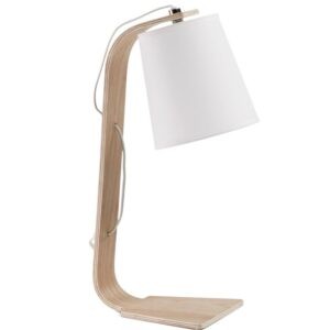 Dubová stolní lampa Kave Home Repcy