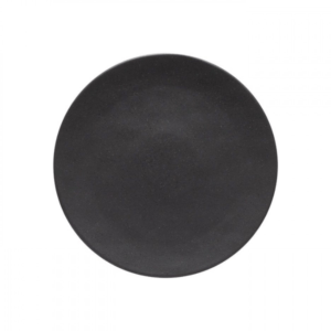 Černý kameninový dezertní talíř COSTA NOVA RODA 16 cm