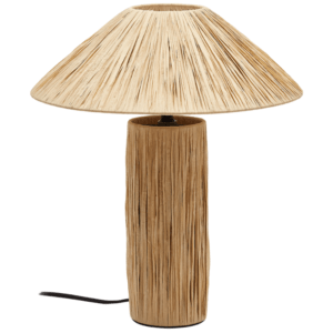 Přírodní stolní lampa Kave Home Samse