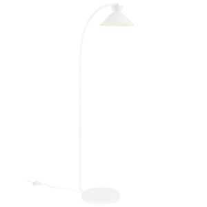 Nordlux Bílá kovová stojací lampa Dial 150 cm