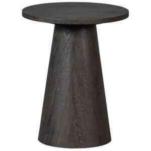 Hoorns Tmavě hnědý odkládací stolek Otivan 40 cm